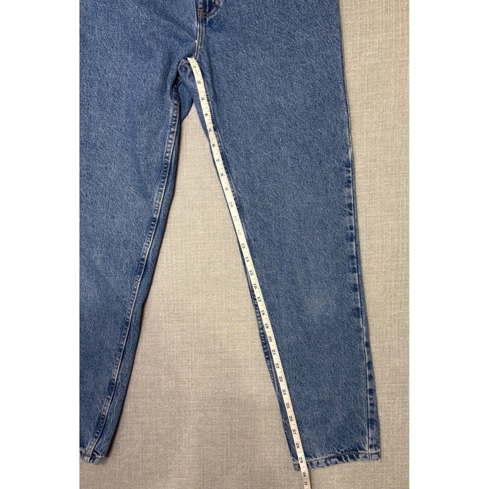 Old Navy Y2K Blue Jeans Womens 6 Regular Slim Straight High Rise Medium Wash - Picture 6 of 12